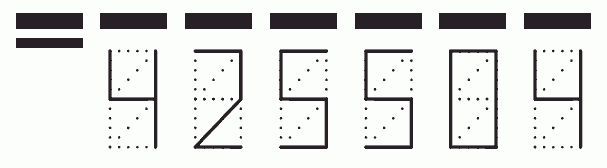 Пример заполнения индекса 425504