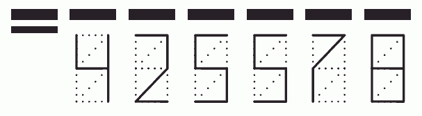 Пример заполнения индекса 425578