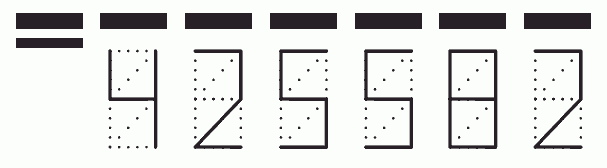 Пример заполнения индекса 425582