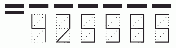 Пример заполнения индекса 425585