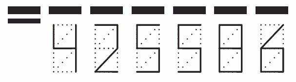 Пример заполнения индекса 425586