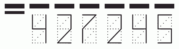 Пример заполнения индекса 427245