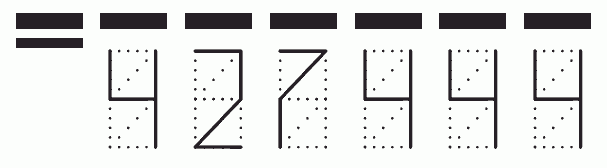 Пример заполнения индекса 427444