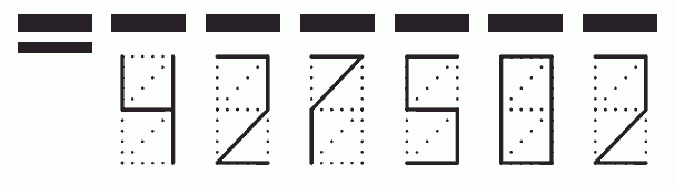 Пример заполнения индекса 427502