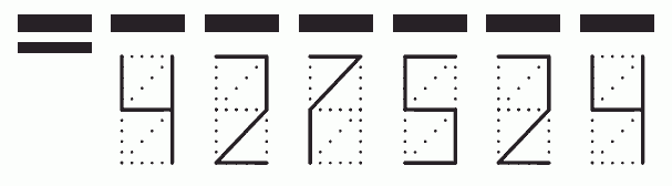 Пример заполнения индекса 427524