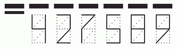 Пример заполнения индекса 427589