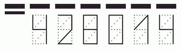 Пример заполнения индекса 428014