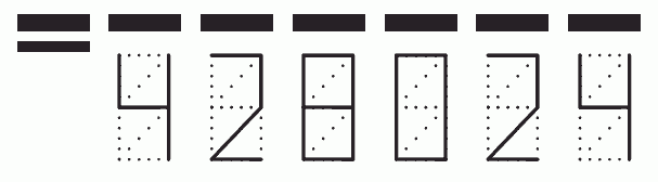 Пример заполнения индекса 428024