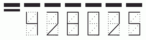 Пример заполнения индекса 428025