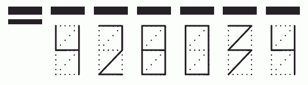 Пример заполнения индекса 428034