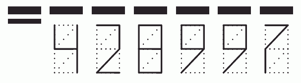 Пример заполнения индекса 428997