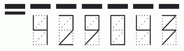 Пример заполнения индекса 429043