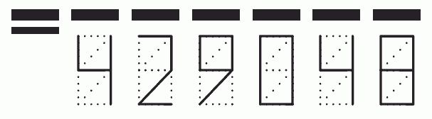 Пример заполнения индекса 429048