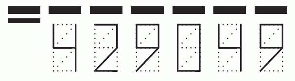 Пример заполнения индекса 429049