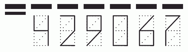 Пример заполнения индекса 429067