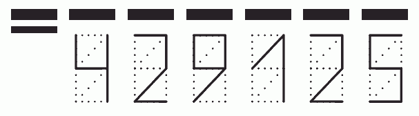 Пример заполнения индекса 429125