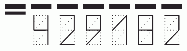 Пример заполнения индекса 429182