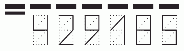 Пример заполнения индекса 429185