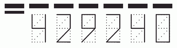 Пример заполнения индекса 429240