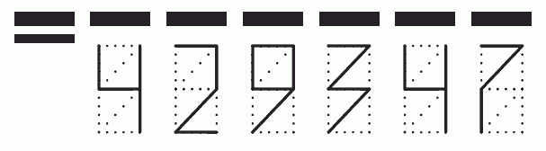 Пример заполнения индекса 429347