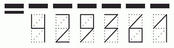 Пример заполнения индекса 429361