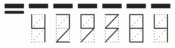 Пример заполнения индекса 429384