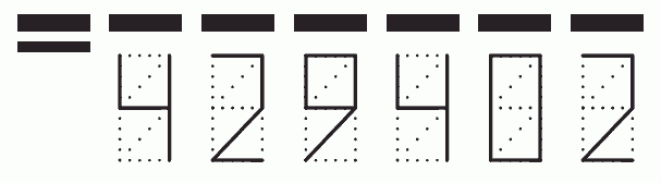 Пример заполнения индекса 429402