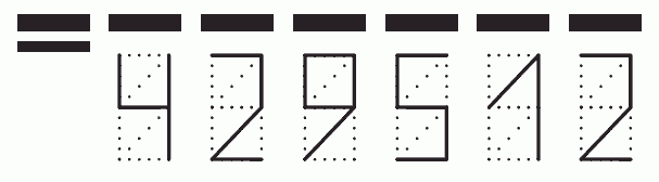 Пример заполнения индекса 429512