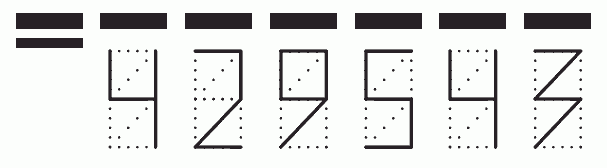 Пример заполнения индекса 429543