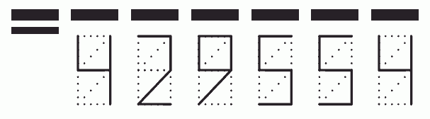 Пример заполнения индекса 429554