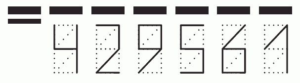 Пример заполнения индекса 429561