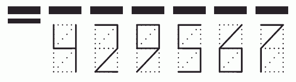 Пример заполнения индекса 429567