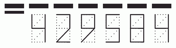 Пример заполнения индекса 429584