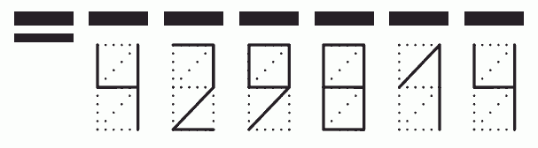 Пример заполнения индекса 429814