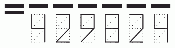 Пример заполнения индекса 429824