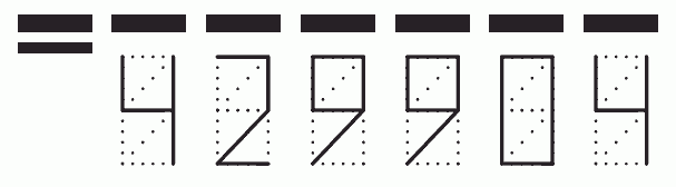 Пример заполнения индекса 429904