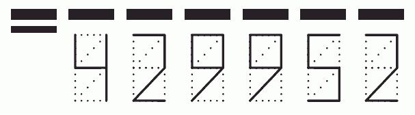 Пример заполнения индекса 429952