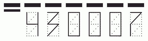 Пример заполнения индекса 430007