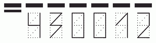 Пример заполнения индекса 430012