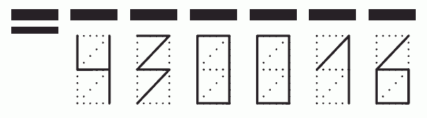 Пример заполнения индекса 430016