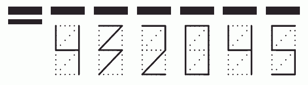 Пример заполнения индекса 432045