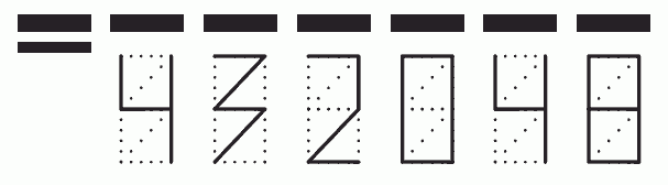 Пример заполнения индекса 432048