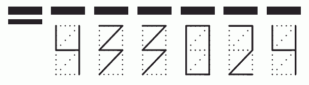 Пример заполнения индекса 433024