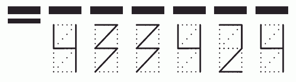 Пример заполнения индекса 433424