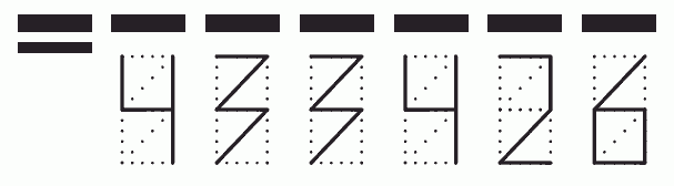 Пример заполнения индекса 433426