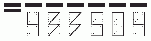 Пример заполнения индекса 433504