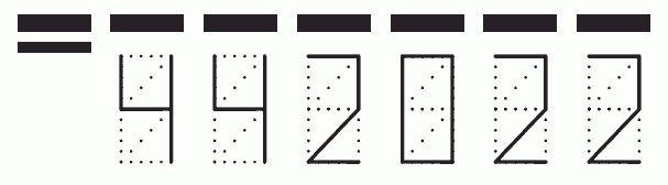 Пример заполнения индекса 442022