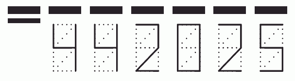 Пример заполнения индекса 442025