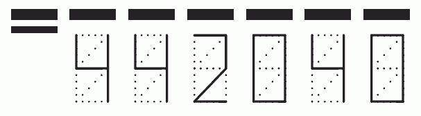 Пример заполнения индекса 442040