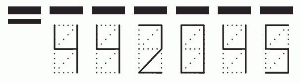 Пример заполнения индекса 442045